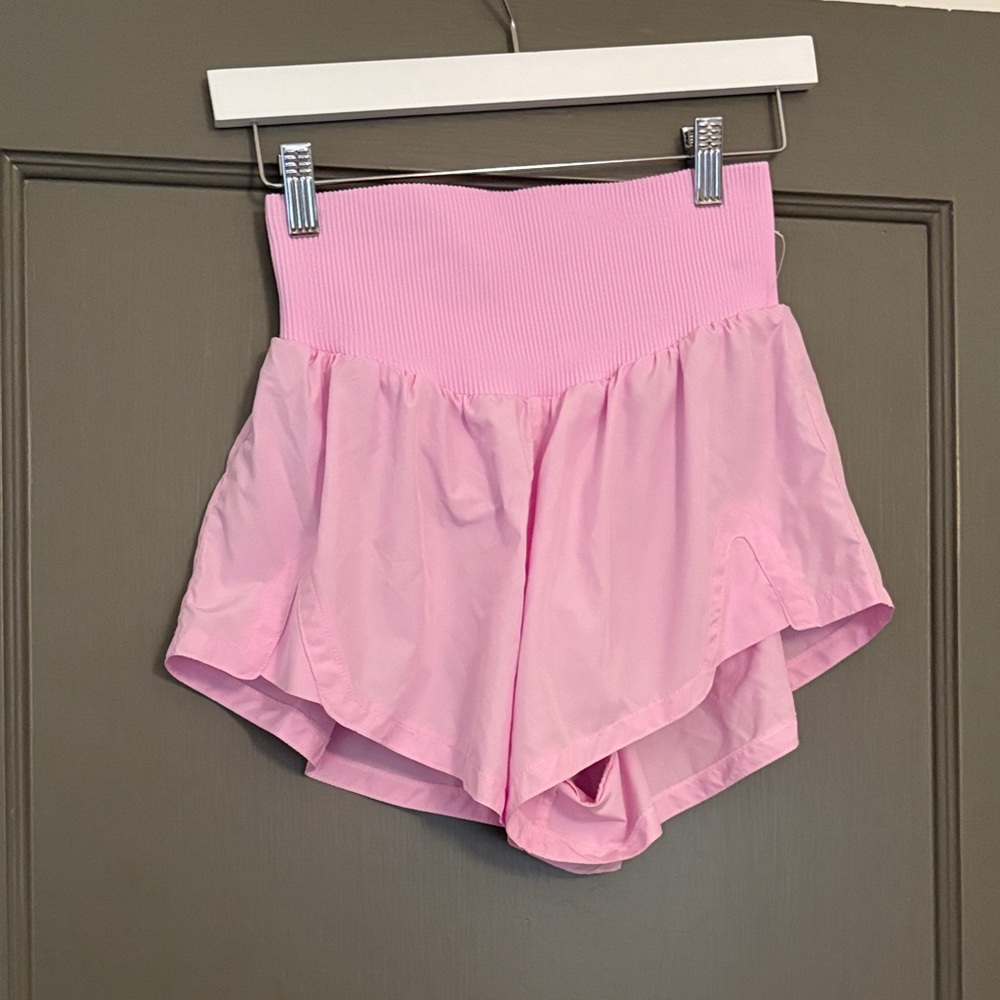 FP movement pink carpe diem shorts